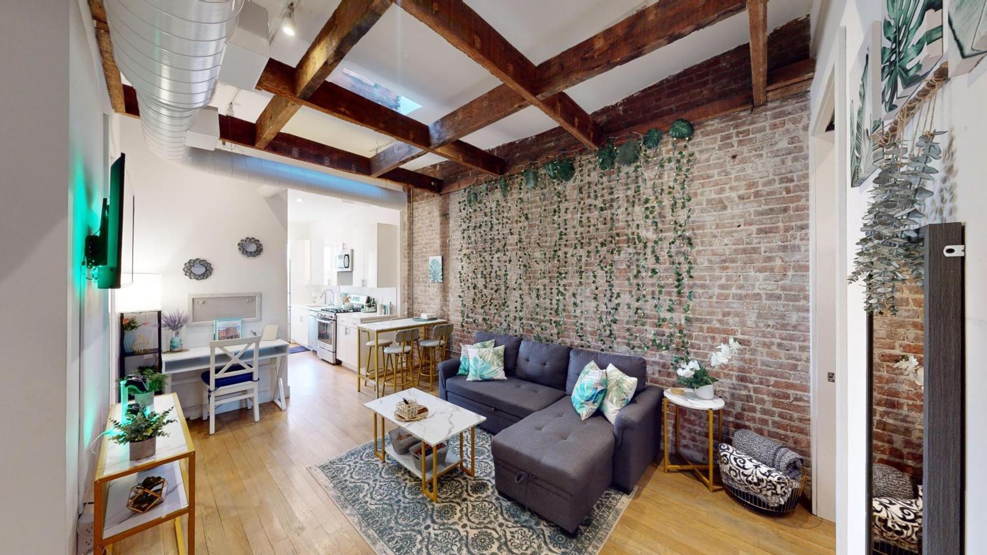 Chic Penthouse 15 Minutes From Nyc - Bus Stop At Doorstep Hoboken Dış mekan fotoğraf