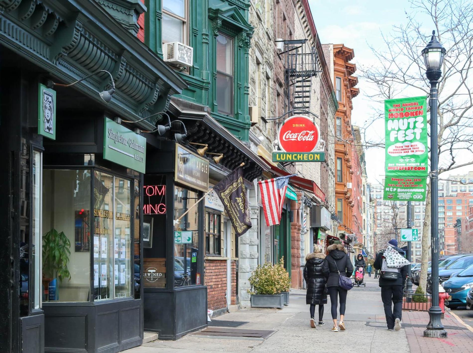 Chic Penthouse 15 Minutes From Nyc - Bus Stop At Doorstep Hoboken Dış mekan fotoğraf