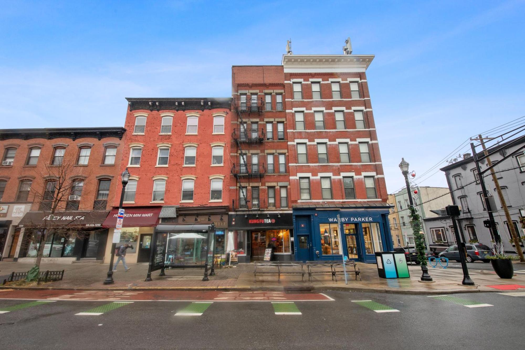 Chic Penthouse 15 Minutes From Nyc - Bus Stop At Doorstep Hoboken Dış mekan fotoğraf